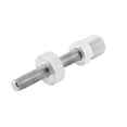 thumbnail image 1 of Naiovety Soporte inferior para ciclismo, varilla auxiliar moleteada de acero inoxidable, herramienta de reparación de orificios cuadrados, extractor de Bicicletas eléctricas Plata Naiovety OD028144-03, 1 of 6