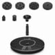 thumbnail image 2 of Fountain - Solar Cell Fountain / Water Fountain Solar Cell - 16 Cm Black, 2 of 4