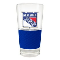 New York Rangers 22oz. Pilsner Glass with Silicone Grip