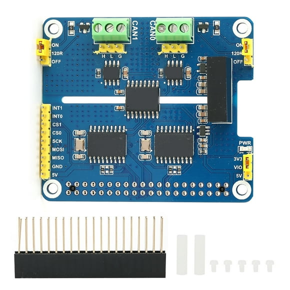 Circuito de protección integrado aislado de doble canal de línea de bus de módulo CAN para Raspberry Pi