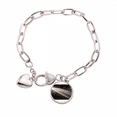 thumbnail image 1 of China Ciudad coche luz de noche Pulsera de cadena de corazón joyería encanto moda, 1 of 3