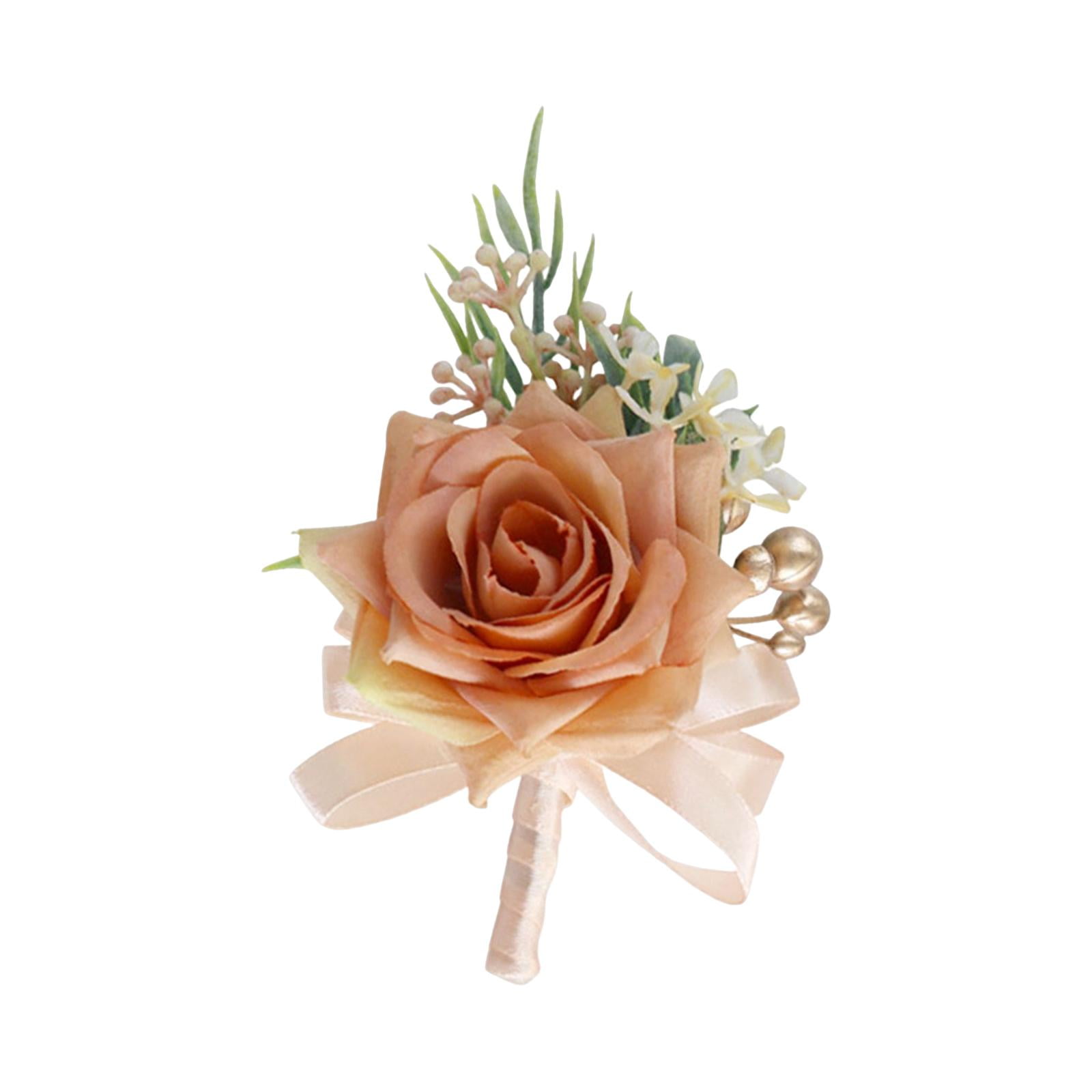 Edge Bud Flower Classic Shape Fabric MEI-072 New Ornament Plug-in Style  Burnt Long Brooch Men's Corsage – the best products in the Joom Geek online  store