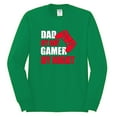 thumbnail image 2 of Wild Bobby,Dad by Day Gamer by Night Funny Gaming Dad Gift, Father's Day, Men Long Sleeve Shirt, Kelly, 3XL, 2 of 3