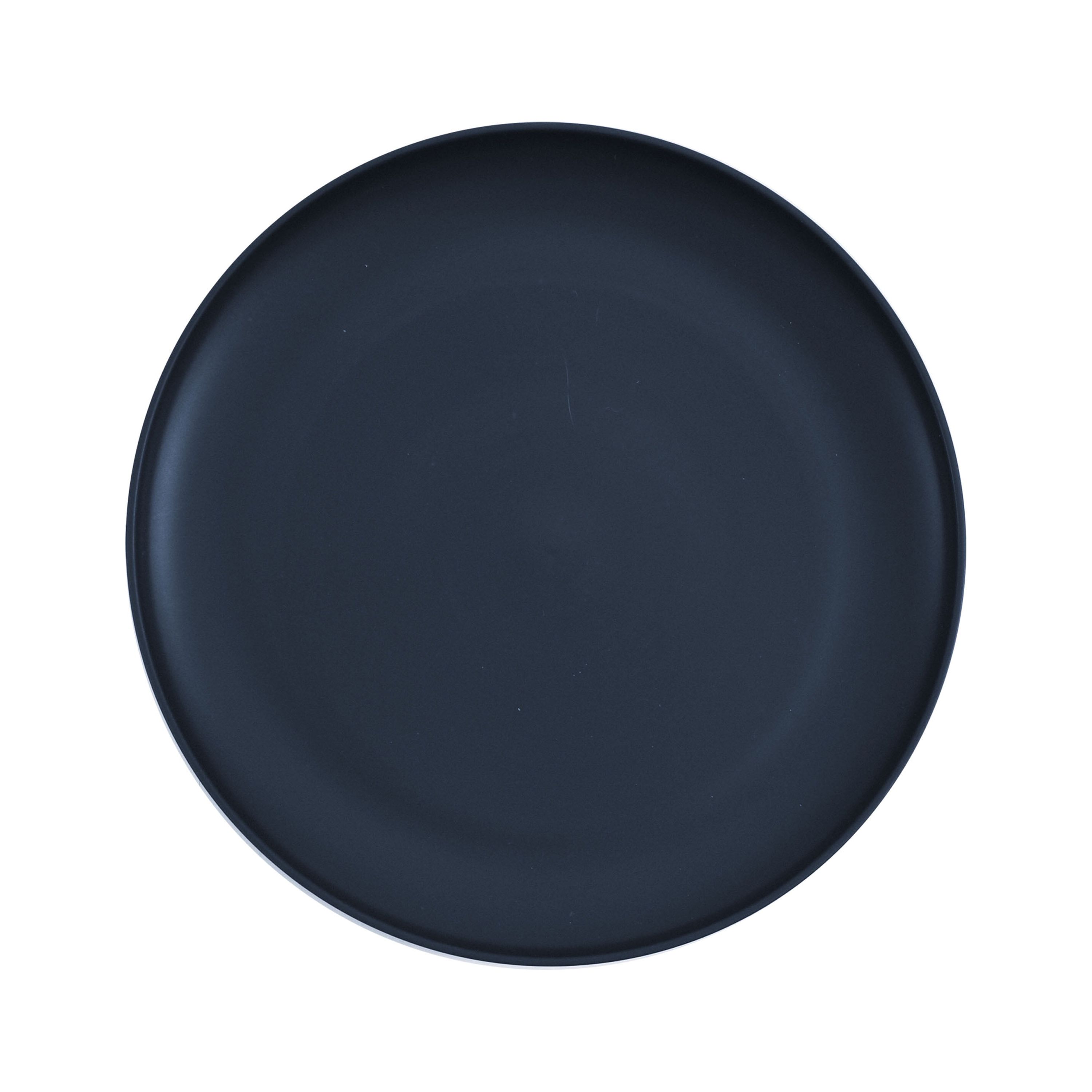 Mainstays - Dark Blue Round Plastic Plate, 10.5 inch - image 3 of 4