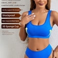thumbnail image 3 of WCJM Nylon Un Nylon,Spandex Gy1 Derwear Shapedly Bra Shapedly Back Smoothing Bra Hide Back Full Back Coverage Deep Cup Bra, 3 of 7