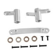 thumbnail image 3 of Kokiya 1/16 RC Car Steering Assembly RC Parts Aluminum Alloy Easy Installation Metal Fittings with Bearings for 16101 02 03 04 16106, 3 of 9