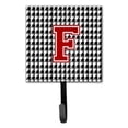 thumbnail image 5 of Letter J Monogram - Houndstooth Black Leash or Key Holder, 5 of 7