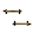 thumbnail image 3 of del Hutson Designs Grace Wrap Bracket Floating Shelves, Dark Walnut, 3 of 9