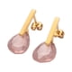 thumbnail image 2 of Aretes Mujer con Cristal Rosa Verde Esmeralda o Morado Amatista LuckyLy Acero Inoxidable Modelo Amber UNITALLA, 2 of 7