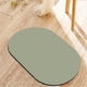 thumbnail image 5 of Alfombra De Baño, Súper Absorbente, De Secado Rápido, Con Base De Goma Antideslizante, Lavable, Para Baño, Ducha O Bañera, Color Verde, 5 of 8