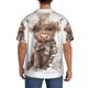 thumbnail image 3 of Balery C Camisa Casual de Manga Corta con Botones para Hombre, Texturizada, Estilo Cubano, para Playa, Verano-Medium, 3 of 5