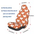thumbnail image 3 of Fotbe Christmas Snowflake Dog Funda para Asiento de Auto con Estampado – Impermeable y Antisudor – Ajuste Universal, Lavable a Máquina, Antideslizante (1 Pieza), 3 of 5