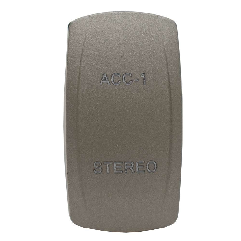 Carling On/Off/On Contura V Boat Rocker Switch | ACC / Stereo 7 Spade