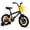Black, variant on RULLY Dinosaur 14 Inch Boy's Bike for 3 4 5 Year Kid,Black & Yellow Dinosaur Theme Designs Kids Bicycle with Removable Training Wheels,Coaster Brake and Handbrake, Basket