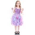 thumbnail image 3 of Duryarhall Tutu Dress for Girls Sparkly Sequin Tulle Princess Birthday Party Dress for Toddler Girls Prom Ball Gown, 4-12T, 3 of 6