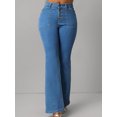 thumbnail image 3 of Casual Plus Size Jeans for Women, 3 of 5