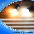 thumbnail image 5 of T5 T10 LED Wedge Base Bulbs, 2700K Warm White 2 Watts Equivalent 11W 18W Incandecent Bulbs, AC/DC 12-24V Low Voltage Replacement for Landscape Path Deck Garden RV Camper Lights, 6 Pack, 5 of 7