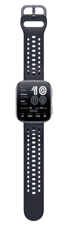 Amazfit Bip 6 Smart Watch 46mm, 14 Day Battery, 1.97" AMOLED Display, GPS & Free Maps, AI, Bluetooth Call & Text, w/Health, Fitness & Sleep Tracker, 140+ Workout Modes, Water-Resistance, Black