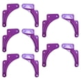 thumbnail image 2 of 10x Hoja de fijación de refuerzo de escalera de mano Universal, resistente, Premium, soporte de placa en L para muebles de madera de escalera de mano Violeta, 2 of 8