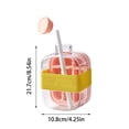 thumbnail image 3 of Qaailabf Portable Ice Maker Cup with Press Mechanism, Built-in Straw, Fast Freezing Technology for Quick Ice Formation, Lightweight Travel Ice Cup with Strap for Outdoor Activities, Parties, 3 of 7