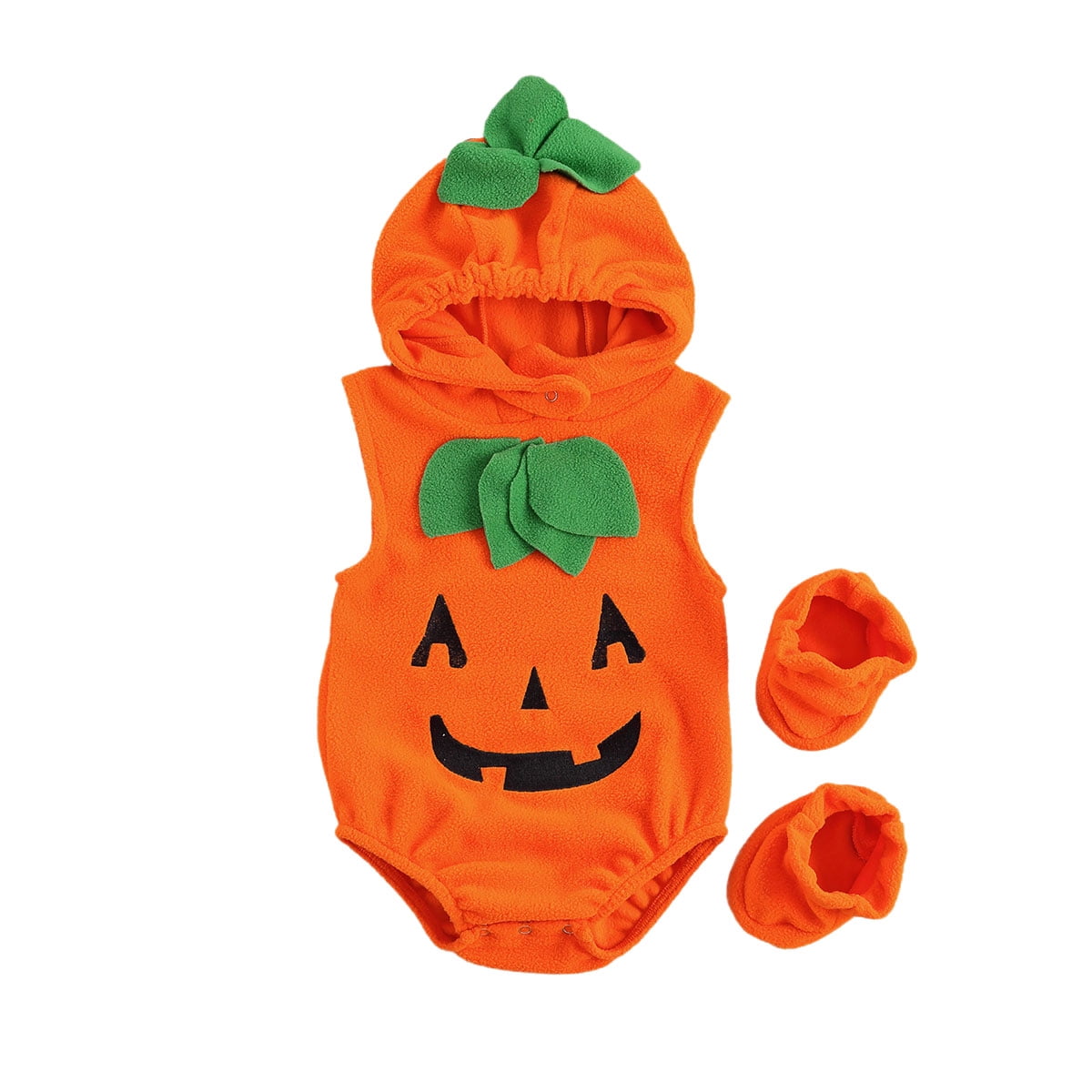 baby pumpkin romper