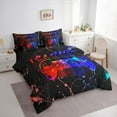 thumbnail image 3 of Castle Fairy Video Game Twin Bedding Sets,Abstract Ombre Gamer Bedding Comforter Set, 3 of 8