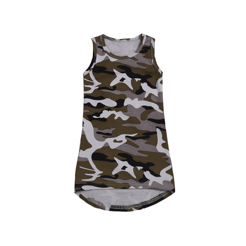 camouflage baby dress