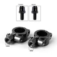 thumbnail image 1 of Alician Motorcycle Handle Bar Mirror Mount Holder Rearview Handlebar Mirror Clamp, 1 of 8