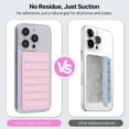 thumbnail image 3 of MyBat Suction Phone Case Adhesive Mount - Hands-Free, Strong Grip Holder for Selfies and Videos - Durable, Easy to Use - iPhone and Android Compatible - Pink, 3 of 5