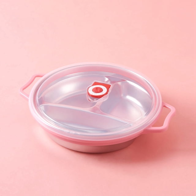 Plato para niños, plato para niños de acero inoxidable, plato para niños, plato de acero inoxidable diseñado a medida