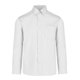thumbnail image 1 of Camisa de Gabardina Manga Larga para Caballero, Color Blanco, Talla Extra Grance, 50% Algodón y 50% Poliéster. Yazbek C0607, 1 of 3
