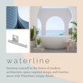 thumbnail image 4 of Gatco 5593 Waterline - Soporte Para Papel Higiénico (Níquel Satinado), 4 of 5