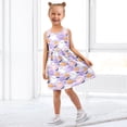 thumbnail image 7 of Girls Dress Cute Cartoon Ghost Sleeveless Dress for Girls Hem A-Line Casual Sundress, 7 of 7