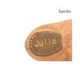 thumbnail image 3 of Pack of 2 Pairs – Sansha Soft Leather Ballet Shoes S25C “JULIA” – Split Sole , Black , US Women 3.5-4 W, 3 of 6