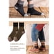 thumbnail image 5 of sweethay 1 par de calcetines gruesos para hombre, calcetines suaves portátiles, medias de moda, accesorio para mantener el calor, dormitorio, sala de Medias Verde sweethay AP013313-01, 5 of 6
