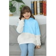 thumbnail image 5 of Sherrylily Girls Fuzzy Fleece Hoodies Sweatshirt Casual Loose Pullover with Pockets 4-15 Years, 5 of 6