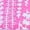 Pink, variant on Women's Pink Abstract Print Flutter Sleeve Notch V Neck Blouse with Ric Rac Trim | [ZhiHiMeRi] | (US 12-14)L