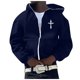 thumbnail image 1 of WILLBEST Sudaderas En Pareja Invierno Hombre Moda Diaria Tendencia Casual Chaqueta Abrigo para Cualquier Ocasión Mediana​​, 1 of 3