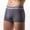 Gray, variant on FITORON Mens Green Heart Print Boxer Briefs, Stretchy Polyester Spandex Trunk Underwear with Wide Non-Slip Waistband, No Ride Up for Daily & Romantic Wear,Size XL