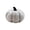 E001- Style A, variant on Pumpkin Home Decor, 8 Inch Gray Fuzzy Pumpkin Throw Pillow, Lamb Wool Texture Halloween Plush Pillow, Decorative Soft Sofa Pillow for Home Living Room, Tightly Stitched Durable