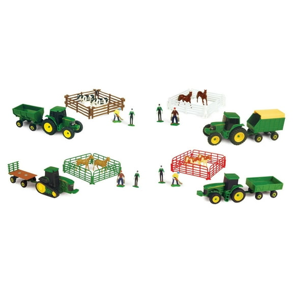 John Deere 10 Piece Farm Set