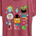 thumbnail image 3 of The Spongebob Movie: Search For Squarepants - Grid - Women's Short Sleeve Graphic T-Shirt, 3 of 6