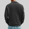 thumbnail image 3 of Tauxra Men's Long Sleeve Pullover Top, Breathable Casual Shirt for Daily Wear, Versatile and Comfortable Long Sleeve Shirt for Men, 3 of 7