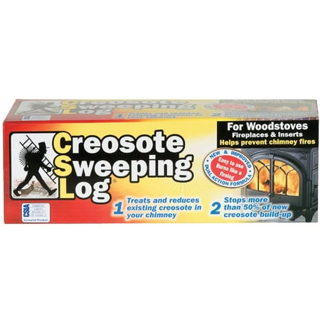

1PK Creosote Sweeping Log 3 Lb. Log Creosote Remover