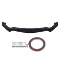 thumbnail image 2 of Kit Front Bumper Lip Spoiler Glossy Black Sporty Look Front Lip Spoiler Splitter Protector Replacement for Stelvio 2017 and Later, 2 of 7