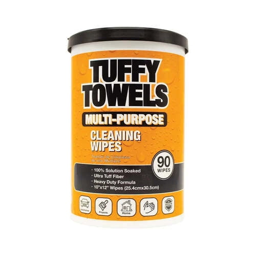 Tuffy Towels Multi-Purpose cleaning wipes, Citrus, 10 X 12 Inch, 90-Count (1)