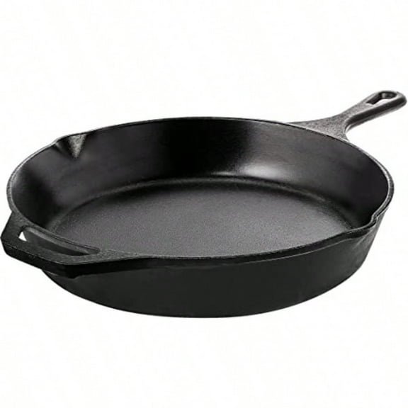Cast Iron Frying Pan 12 Inch Cast Iron Chefs Pan Pre Seasoned Skillet Safe Grill Cookware for Indoor and Outdoor Use
