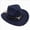 A10-Navy, variant on Toddler Cowboy Hat, Felt Cowboy Hats for 1-15, Western Cowgirl Costume for Kids, Boy and Girl Red 3-8 Years