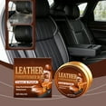 thumbnail image 6 of Lanolin Leather Cleaner and Conditioner, Deep Nourishing Cream for Car Seats Sofas Bags, Restores Shine and Prevents Cracking, Non-Greasy Formula, 6 of 9