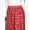 Multicolor9, variant on Women Navy Blue Cotton Maxi Skirt, Boho Flowy White Paisley Motif Hand Block Print with Elastic Waist, XS